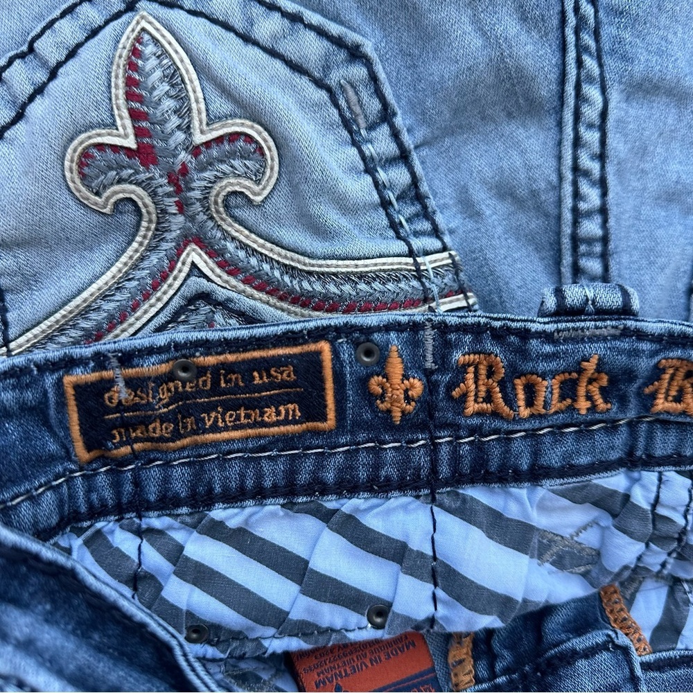 Rock Revival Kolby Straight Leg Jeans Size 29 - Picture 9 of 12